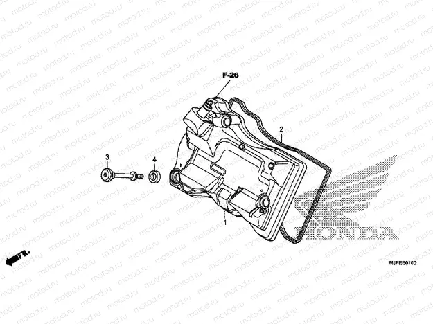E-1 VALVE COVER