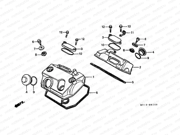 E-1 VALVE COVER