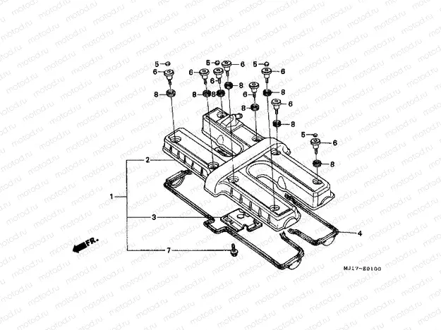 E-1 VALVE COVER