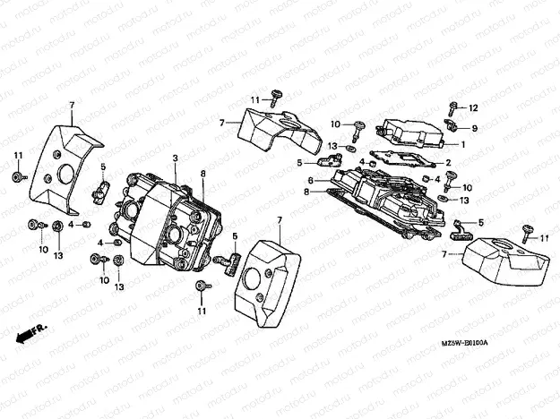 E-1 VALVE COVER