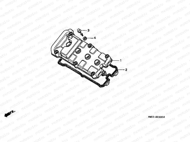 E-1 VALVE COVER