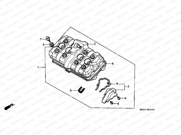 E-1 VALVE COVER