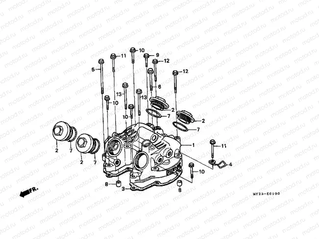 E-1 VALVE COVER
