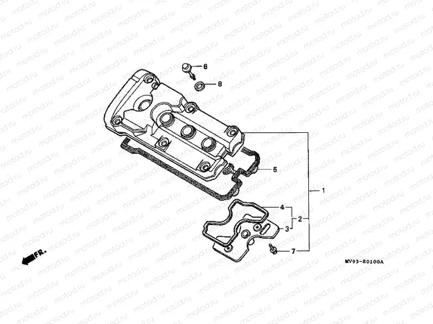 E-1 VALVE COVER