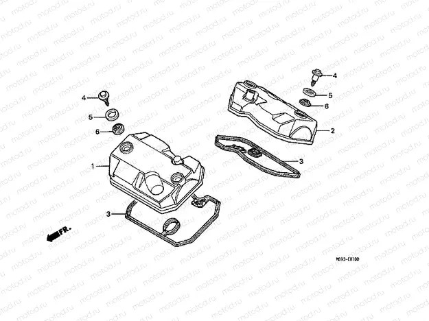 E-1 VALVE COVER