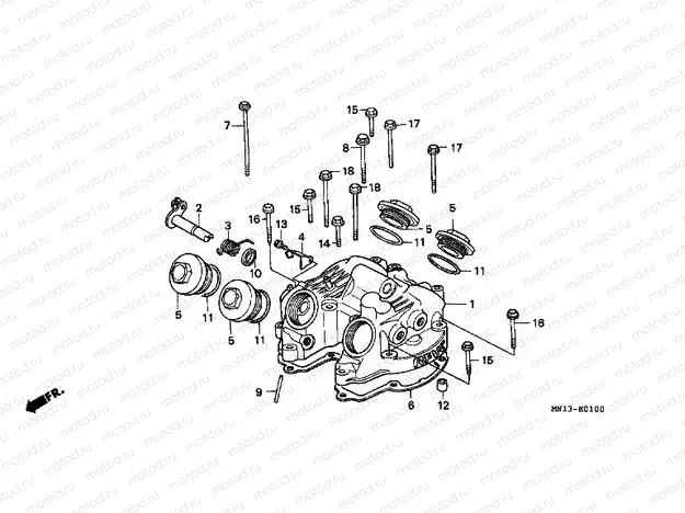 E-1 VALVE COVER