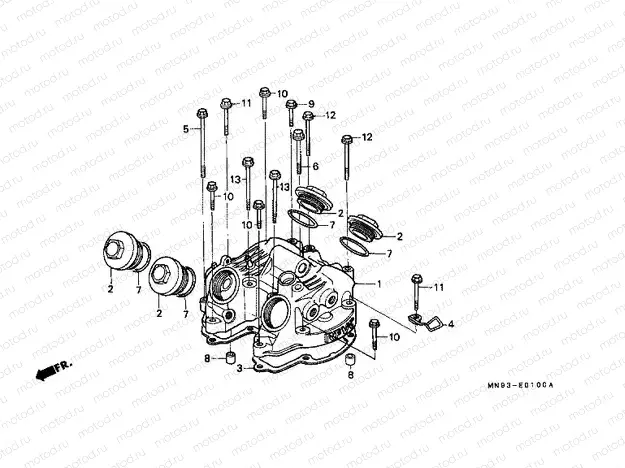 E-1 VALVE COVER