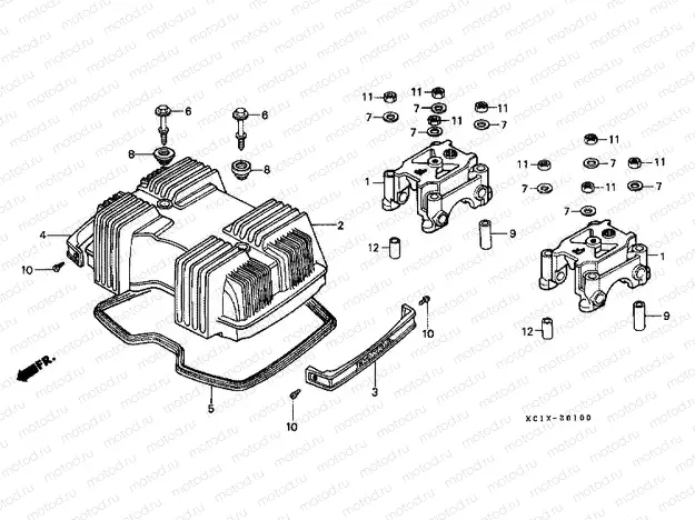 E-1 VALVE COVER