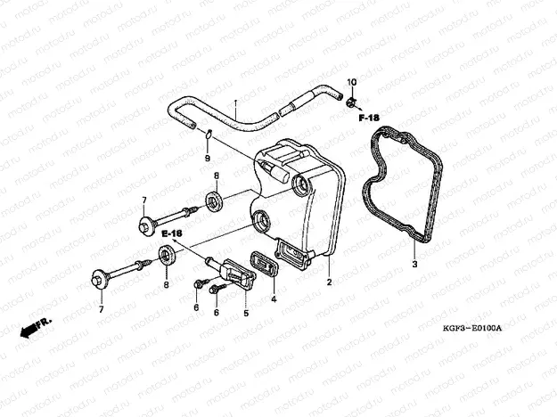E-1 VALVE COVER