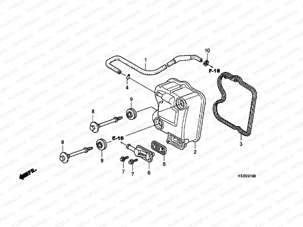 E-1 VALVE COVER