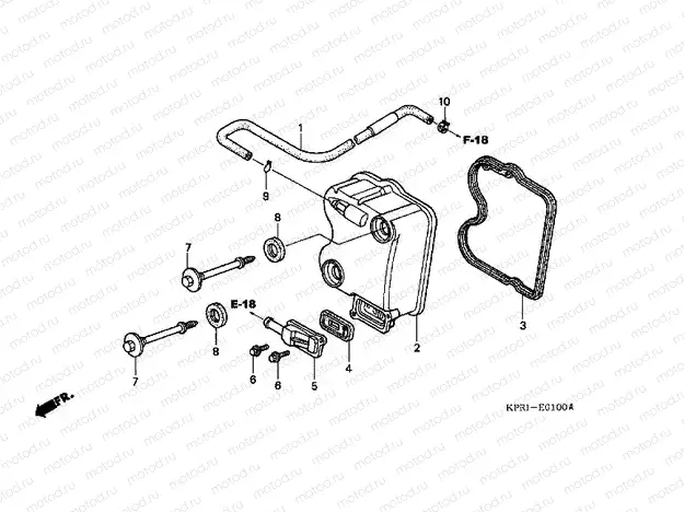 E-1 VALVE COVER
