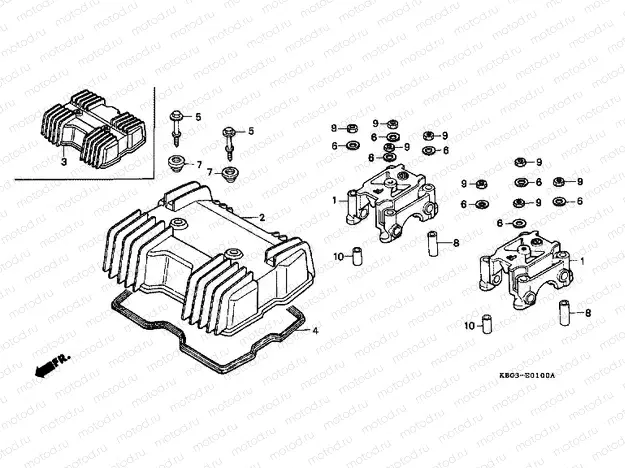 E-1 VALVE COVER