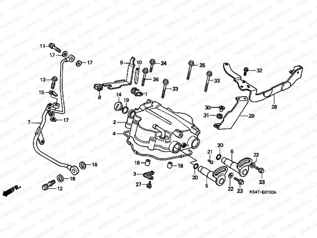 E-1 VALVE COVER
