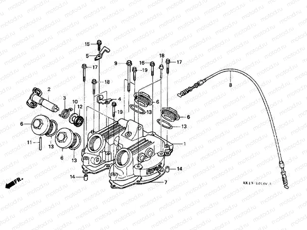 E-1 VALVE COVER