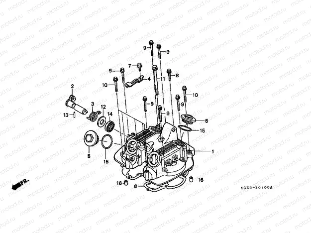 E-1 VALVE COVER