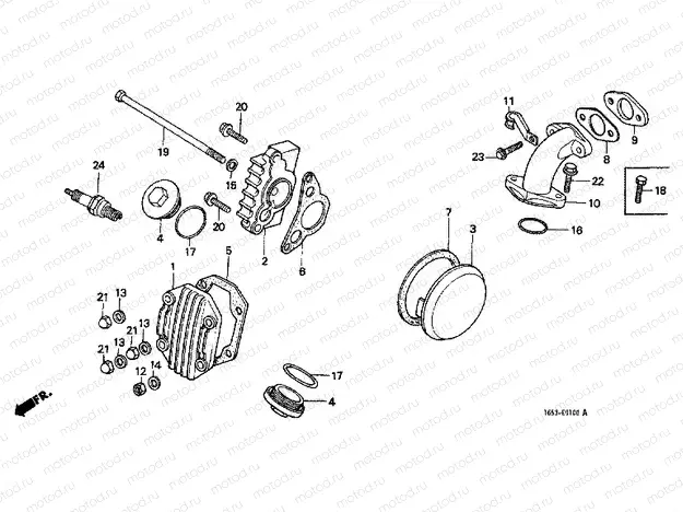 E-1 VALVE COVER