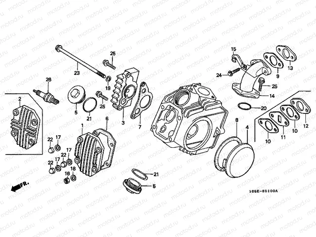 E-1 VALVE COVER