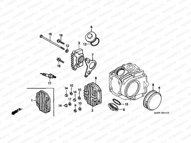E-1 VALVE COVER