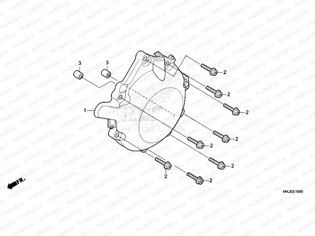 E-10 A.C. GENERATOR COVER