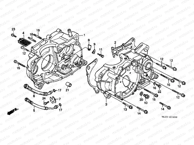 E-10 CRANKSHAFT