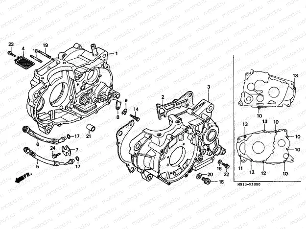 E-10 CRANKSHAFT