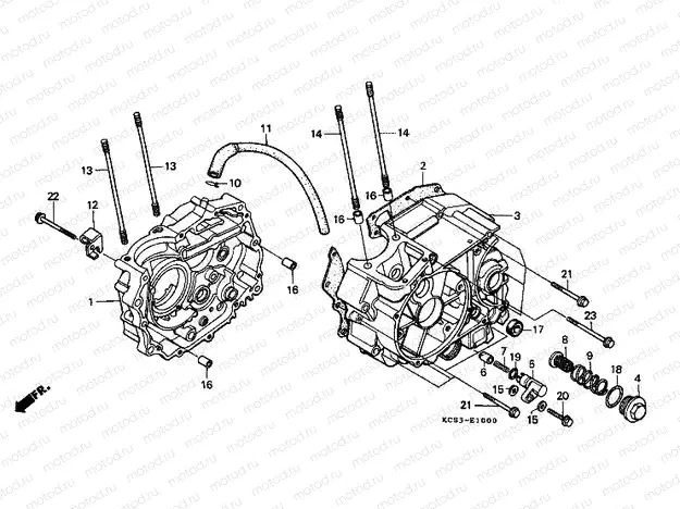 E-10 CRANKSHAFT