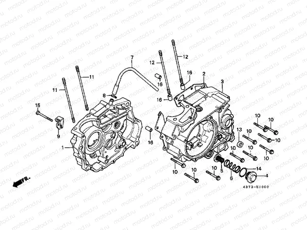 E-10 CRANKSHAFT