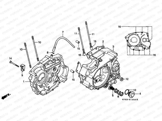 E-10 CRANKSHAFT