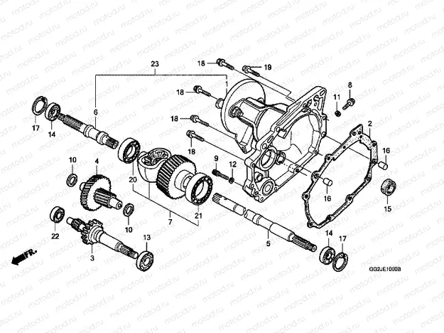 E-10 DIFFERENTIAL / TRANSMISSION