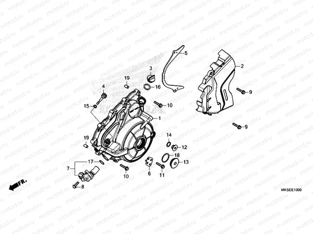 E-10 GENERATOR COVER