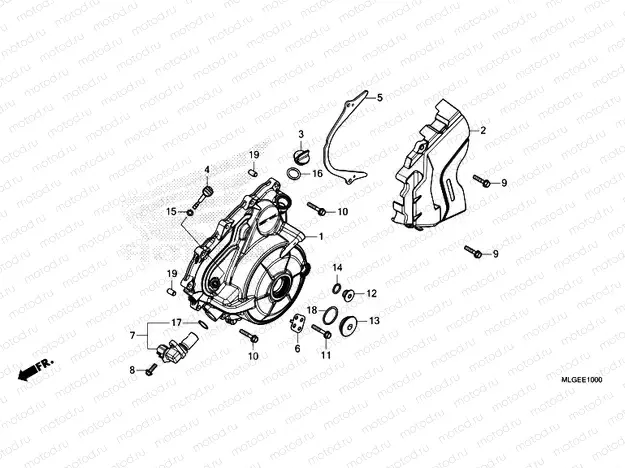 E-10 GENERATOR COVER