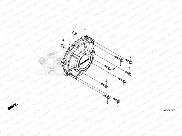 E-10 GENERATOR COVER