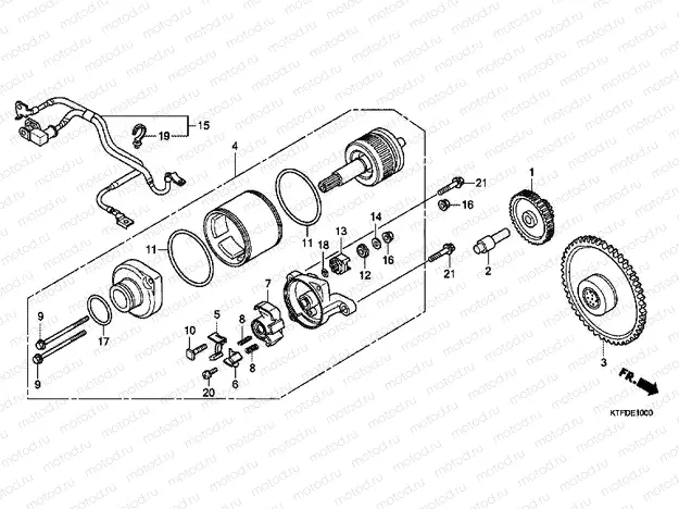 E-10 STARTER ENGINE