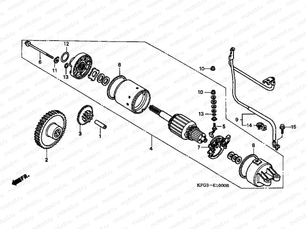 E-10 STARTER ENGINE