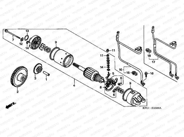 E-10 STARTER ENGINE