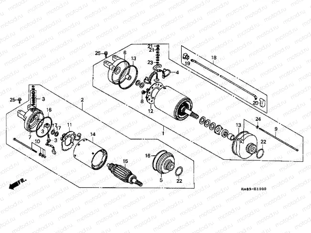 E-10 STARTER ENGINE