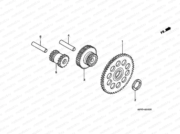 E-10 STARTING GEAR