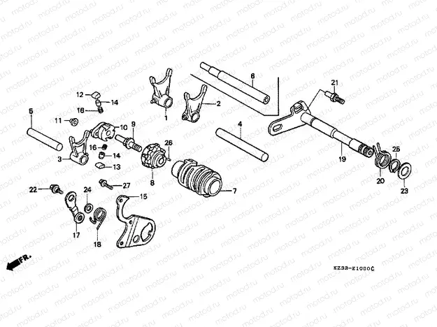 E-10 TRANSMISSION DRUM
