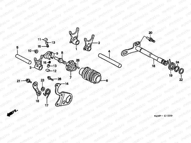 E-10 TRANSMISSION DRUM
