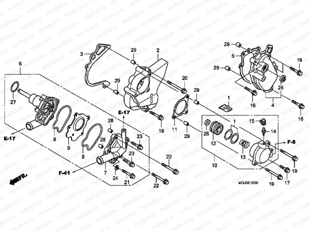 E-10 WATER PUMP