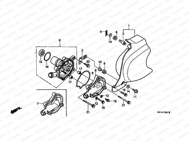 E-10 WATER PUMP