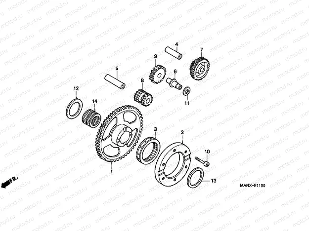 E-11 CLUTCH COUPLING START