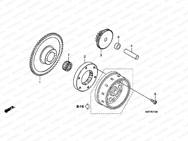 E-11 CLUTCH COUPLING START