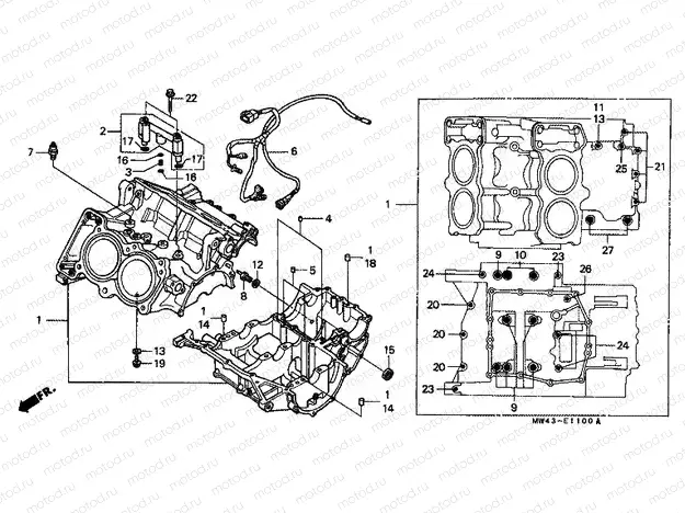 E-11 CRANKSHAFT