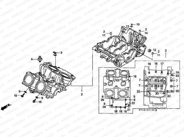 E-11 CRANKSHAFT