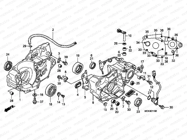 E-11 CRANKSHAFT