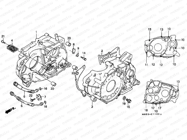 E-11 CRANKSHAFT