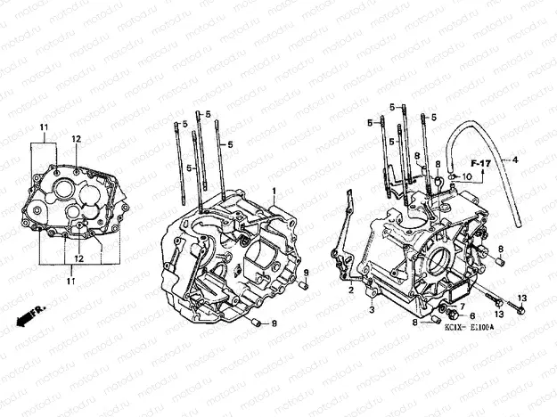 E-11 CRANKSHAFT