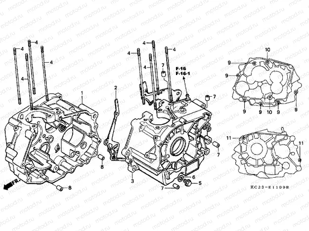 E-11 CRANKSHAFT