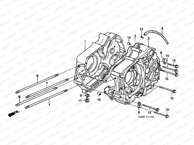 E-11 CRANKSHAFT